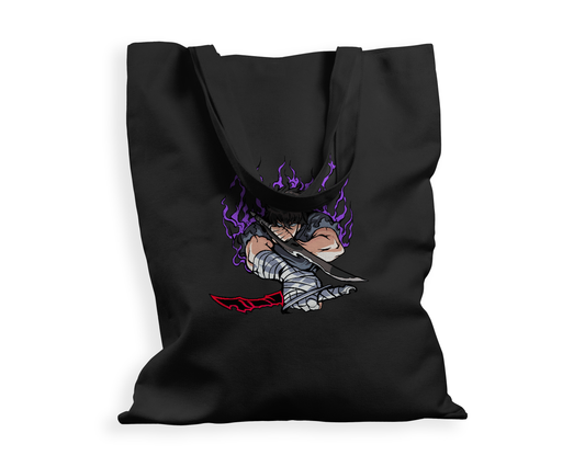 Tote Bag with Embroidery Design (S) | Aura Hunter