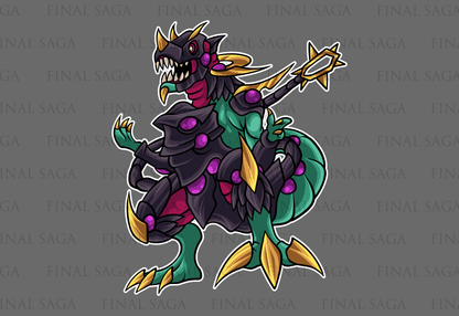 Ultimate Conductor Tyranno UV-Sticker (74×87mm)