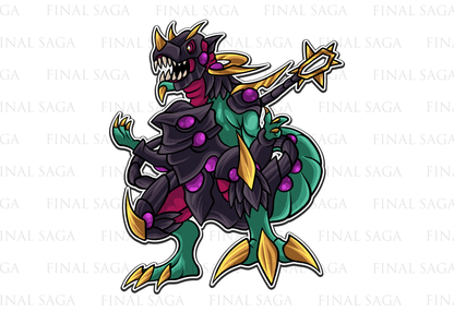 Ultimate Conductor Tyranno UV-Sticker (74×87mm)